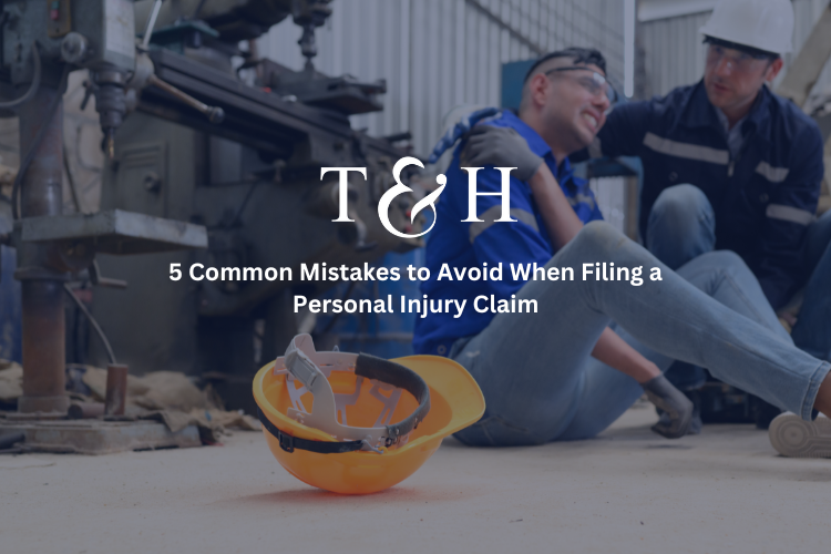 5 Mistakes to Avoid in Personal Injury Claims