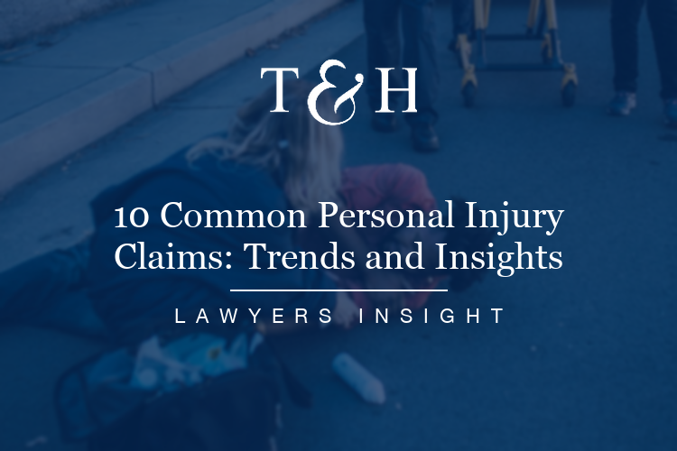 10 Common Personal Injury Claims: Trends and Insights