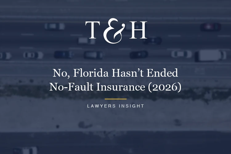 No, Florida Hasn't Ended No-Fault Insurance: What's Actually True for Drivers in 2026