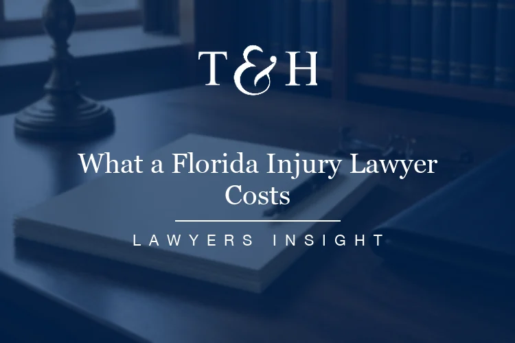 How Much Does a Personal Injury Lawyer Cost in Florida?