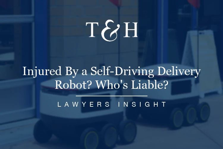 Injured By a Self-Driving Delivery Robot? | Who’s Liable?