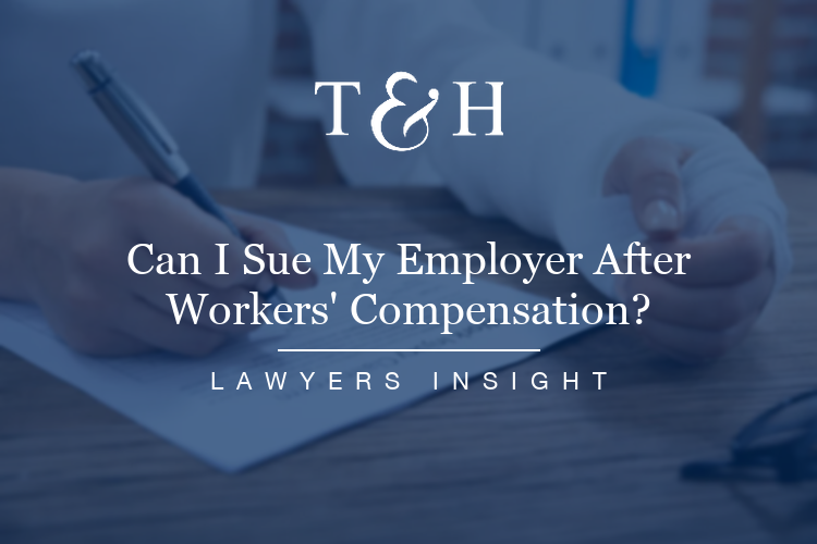 Can I Sue My Employer After Receiving Workers' Compensation?