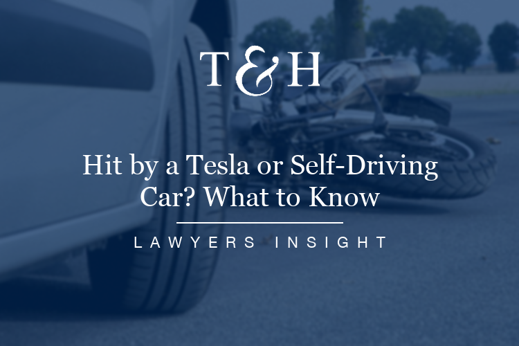 Hit by a Tesla or Self-Driving Car?
