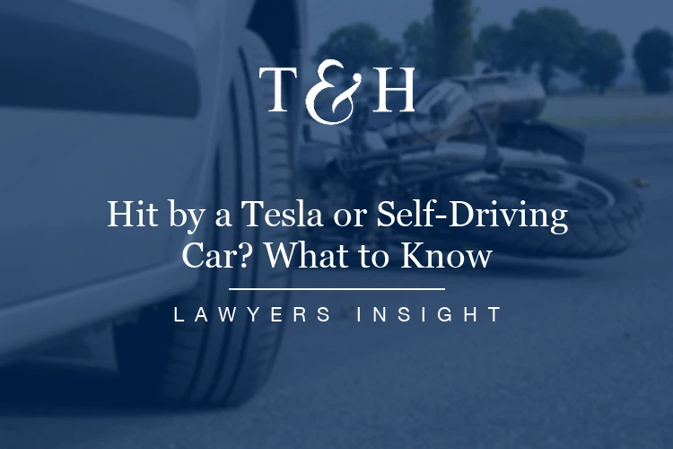 Hit by a Tesla or Self-Driving Car?