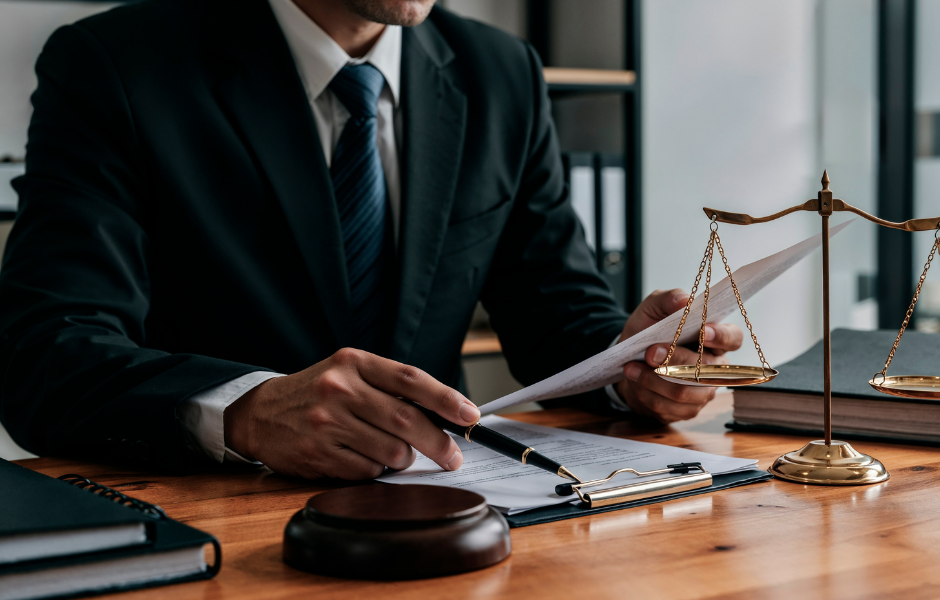 Bandaged foot injury representing medical treatment stage of personal injury case